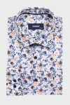 Koszula męska wzór roslinny | Villaro
