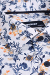 Koszula męska wzór roslinny | Villaro