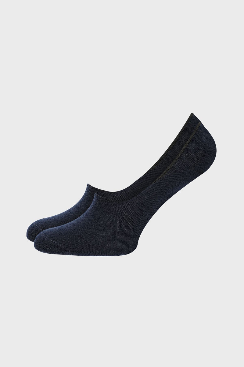 Granatowe skarpety męskie stopki | Villaro