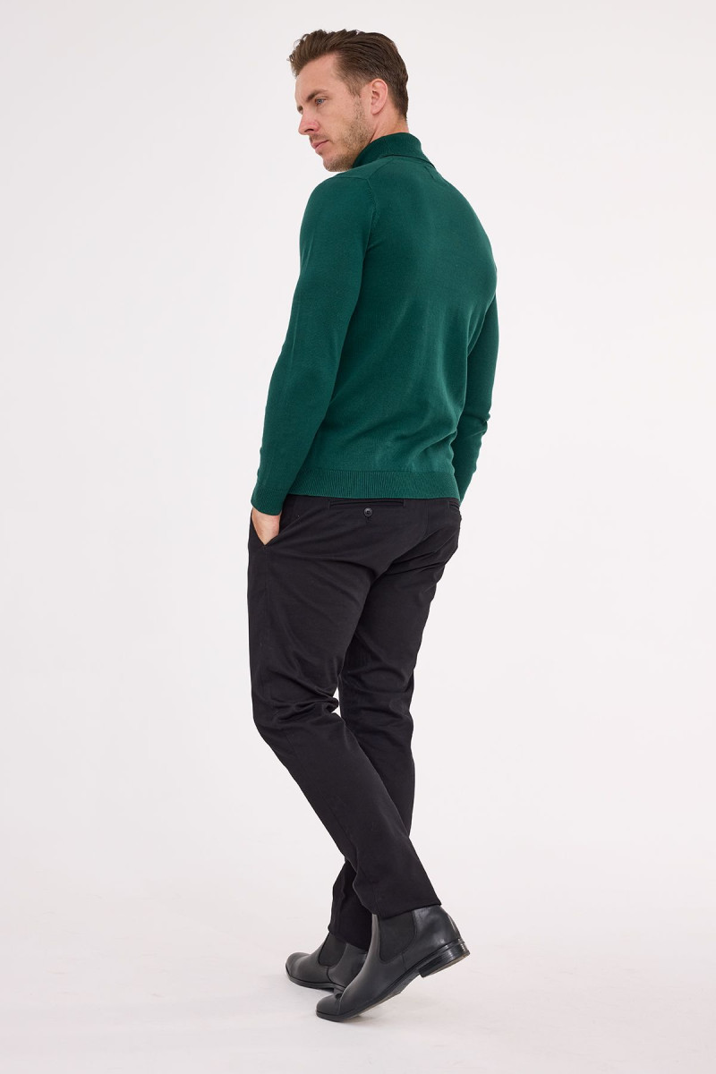 Stylowy sweter golf Villaro – świeży kolor, elegancki fason