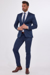 Granatowy garnitur męski | Villaro