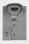 Koszula męska we wzór geometryczny | Villaro