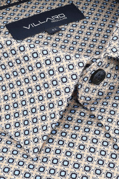 Koszula Męska Wzór Geometryczny