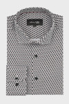 Koszula męska we wzór geometryczny | Villaro