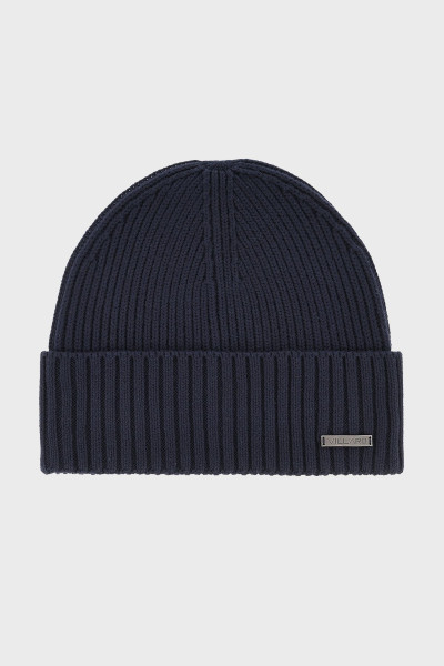Granatowa czapka męska | Villaro