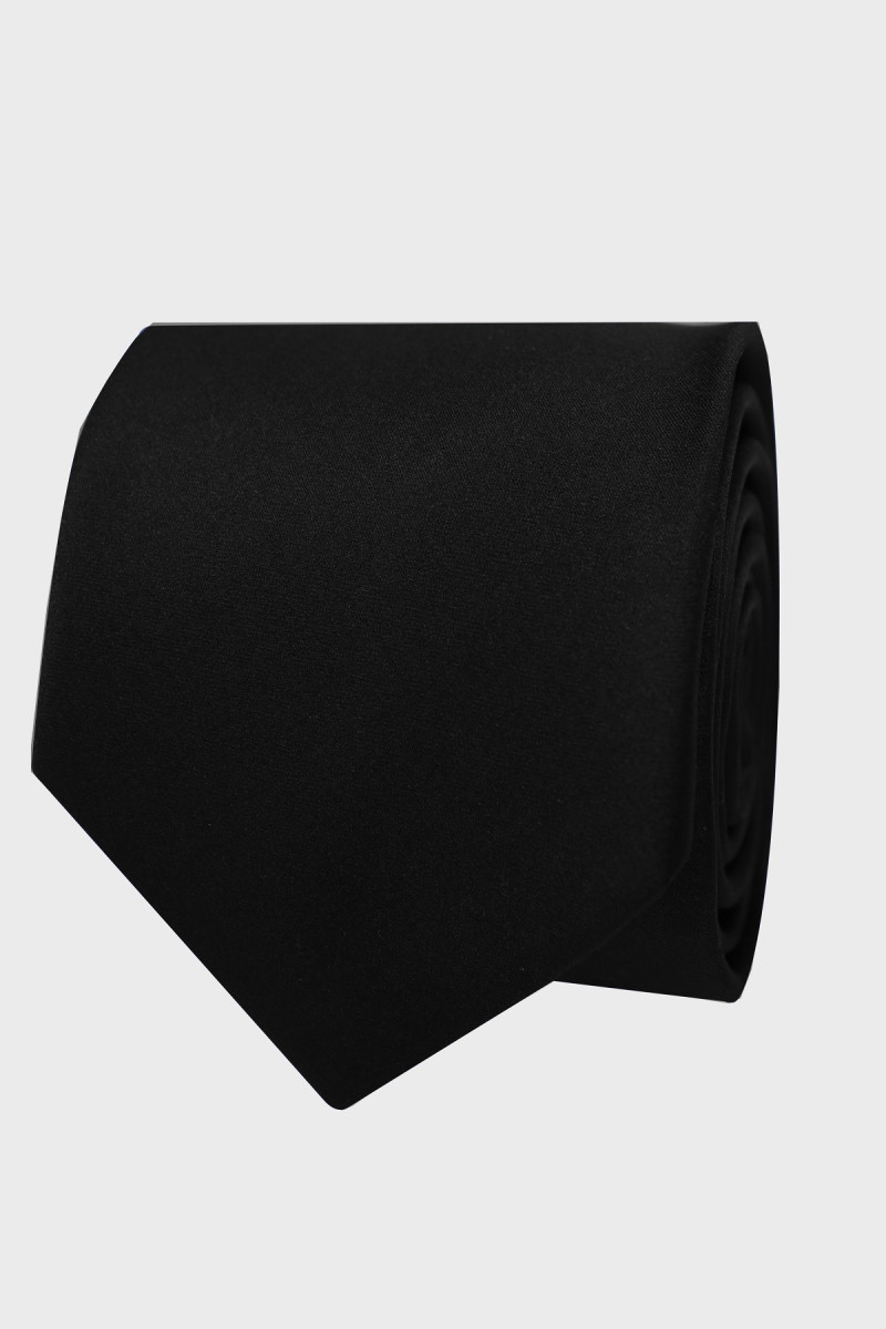 Gładki krawat Villaro do garnituru