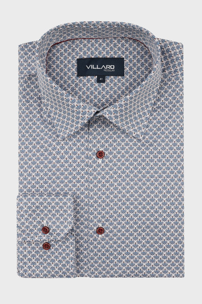 Koszula męska wielokolorowy wzór | Villaro
