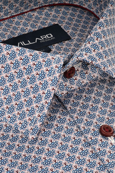 Koszula Męska Wielokolorowy Wzór