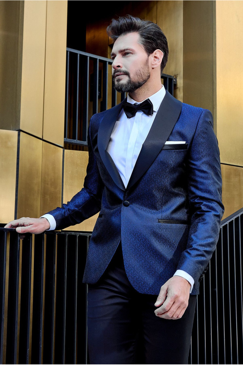 elegancka marynarka smokingowa