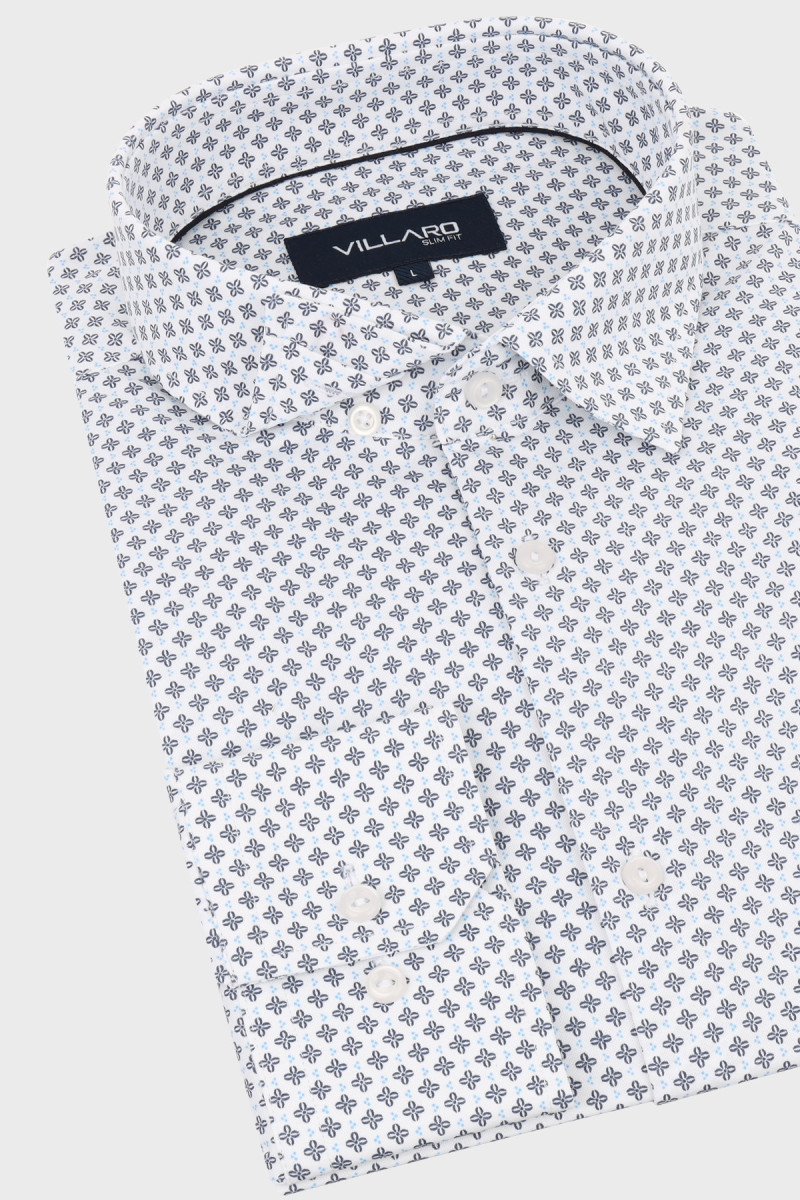 koszula męska villaro stylizacja smart casual