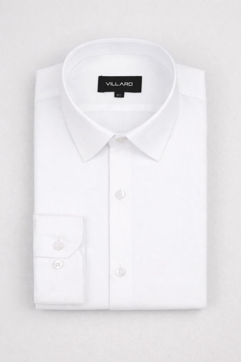 biała koszula chłopięca bawełniana Villaro