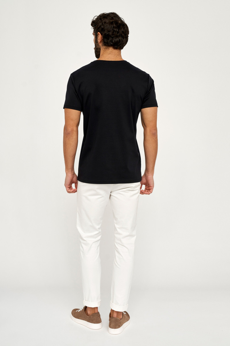 koszulka villaro czarna premium bawełna liquid ammonia