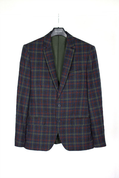 Marynarka Męska w Kolorze Ciemnego Granatu VIMONTE