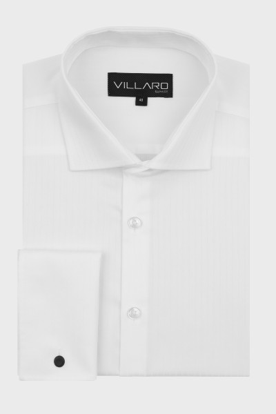 Biała koszula wizytowa męska Slim Fit VILLARO
