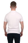 Biała koszulka męska polo | Villaro