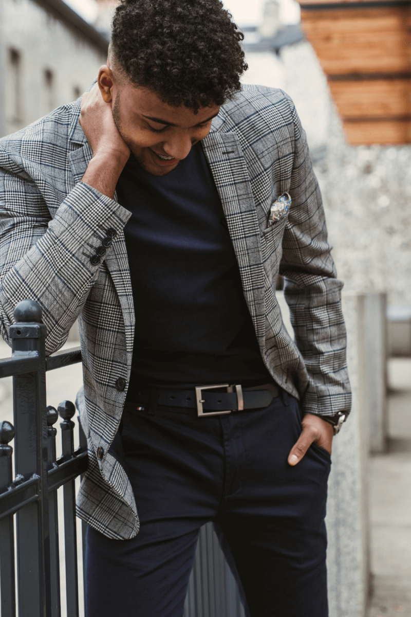 szara marynarka premium linia exclusive