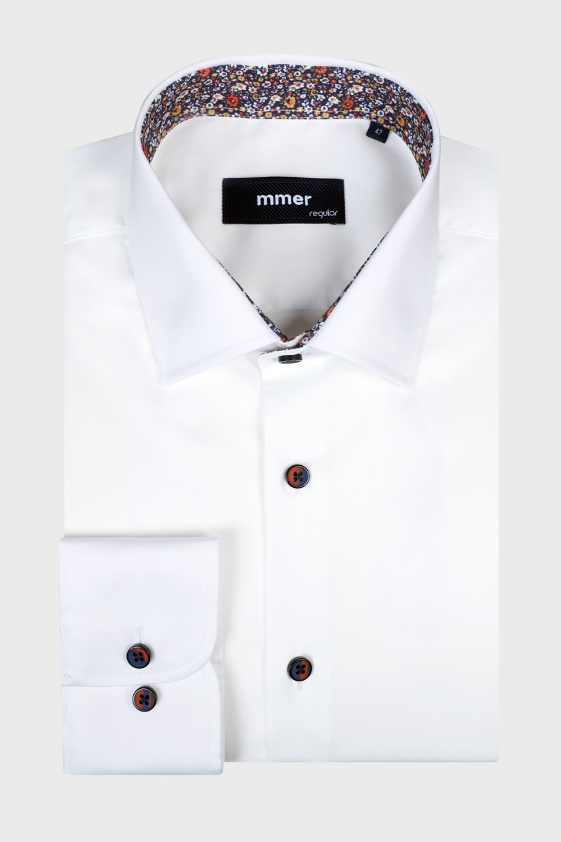 Biała koszula męska | Villaro