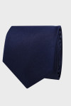 Granatowy Krawat Męski