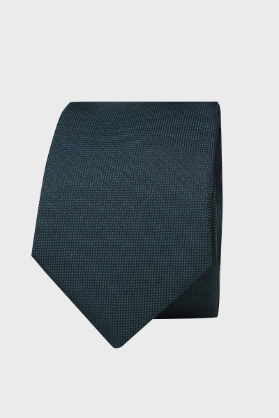 Zielony Krawat Męski Struktura