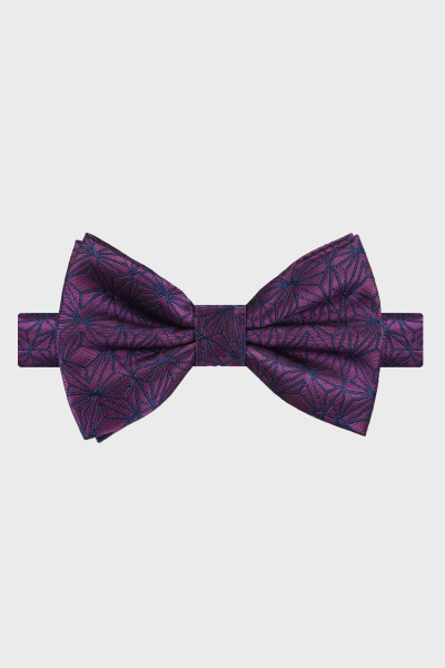 Mucha męska strukturalna fioletowa | Villaro