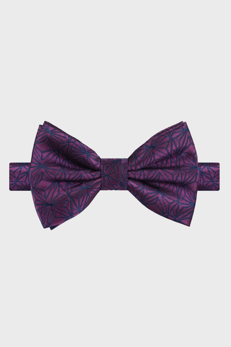 Mucha męska strukturalna fioletowa | Villaro