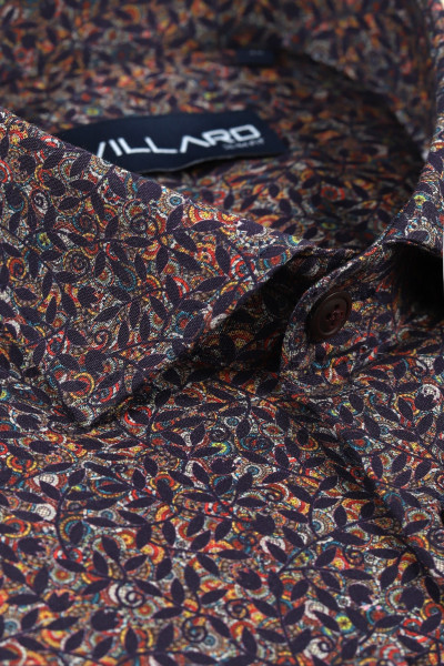 Koszula Męska Wzór Roślinny