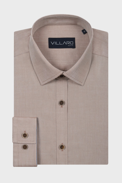 Beżowa Koszula Męska