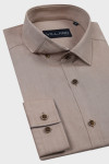 Beżowa Koszula Męska