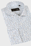 Koszula Męska Wzór Kwiaty