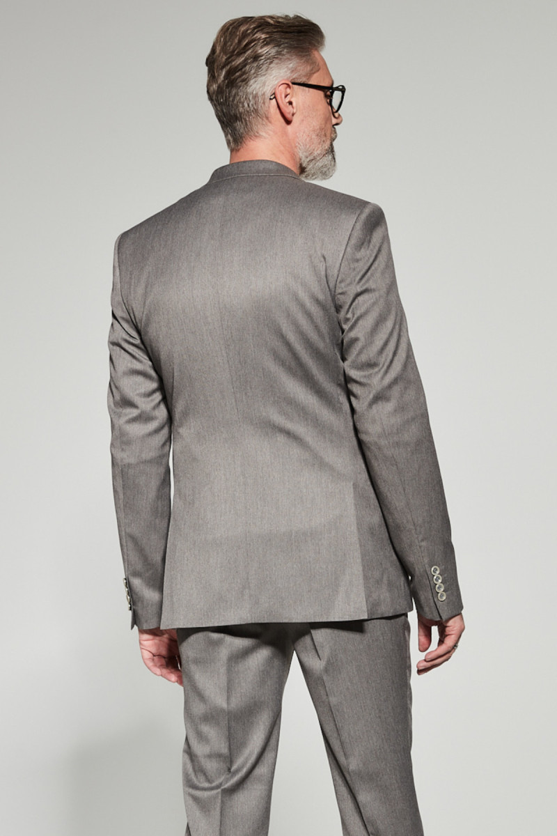 Beżowy garnitur męski | Villaro